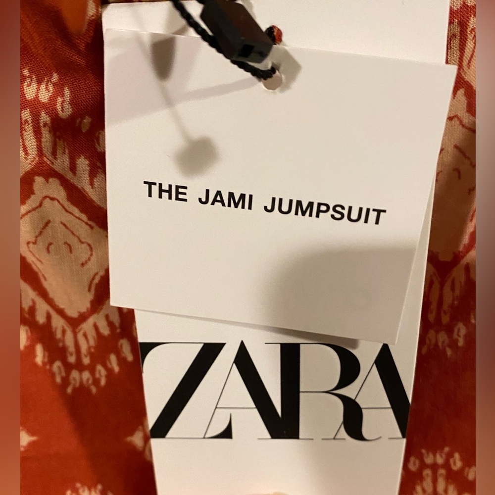 NWT Zara “Jami” jumpsuit SZ M - Picture 5 of 5